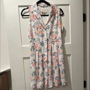 Rifle Paper Co. x Paper Crown Floral Sleeveless Dress